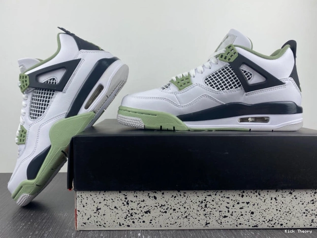 Kicktheory Seafoam Jordan 4 Air WMNS AQ9129-103 0728